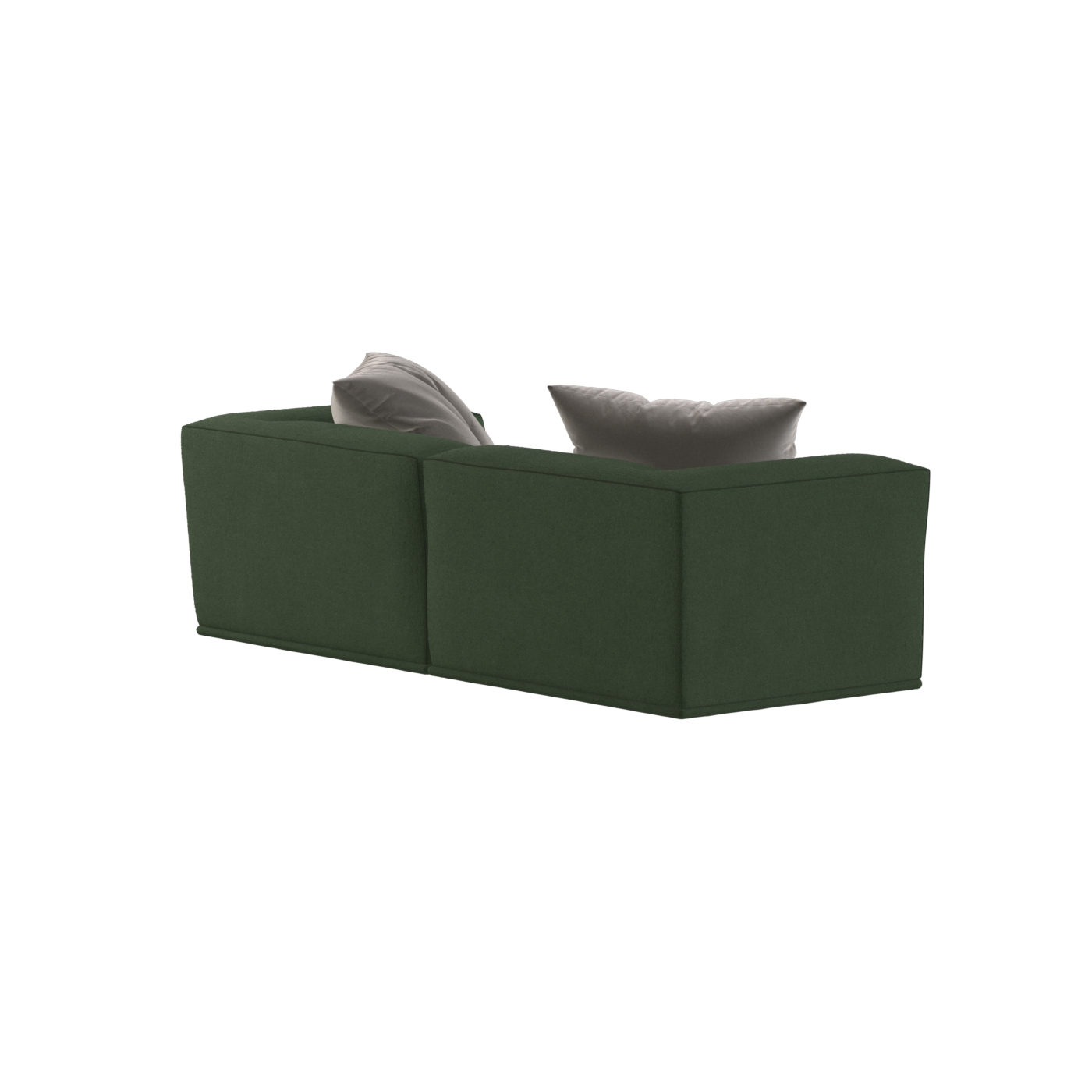 Savile Sofa — Compact Form with Wide Straight Armrests