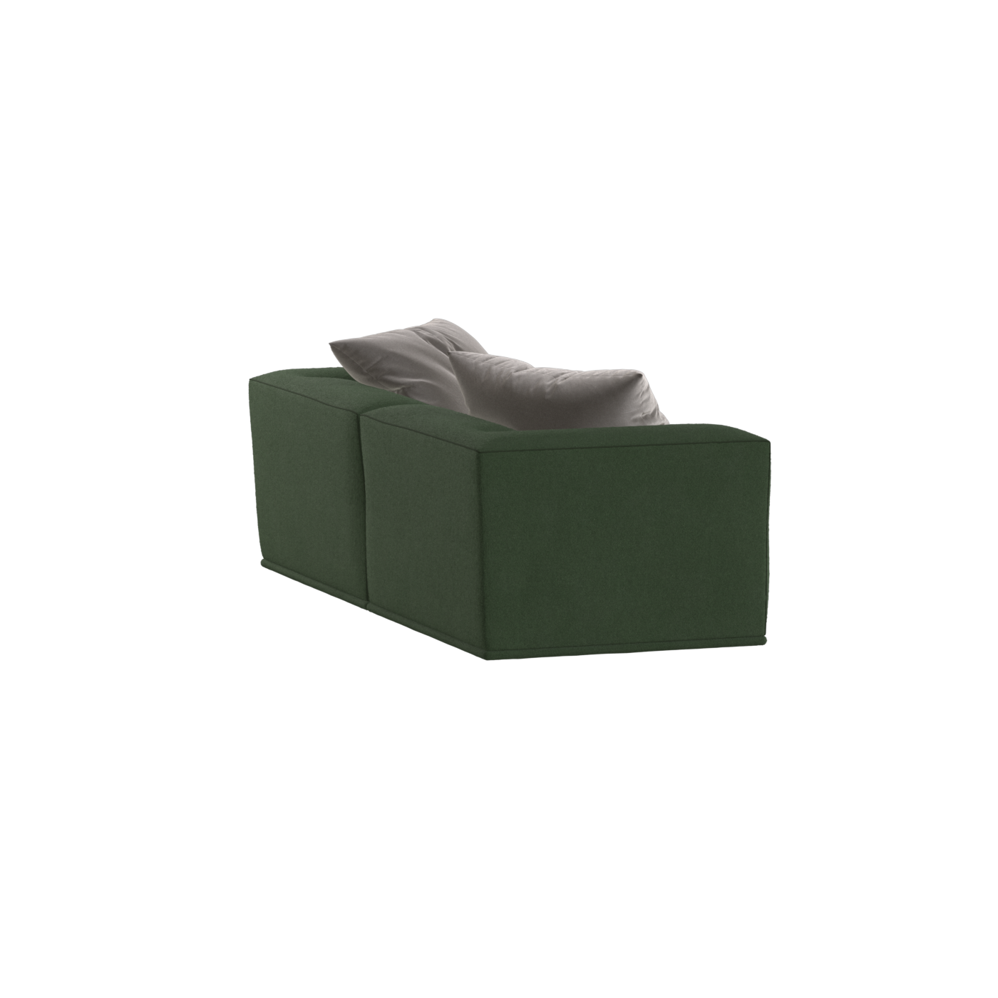 Savile Sofa — Compact Form with Wide Straight Armrests