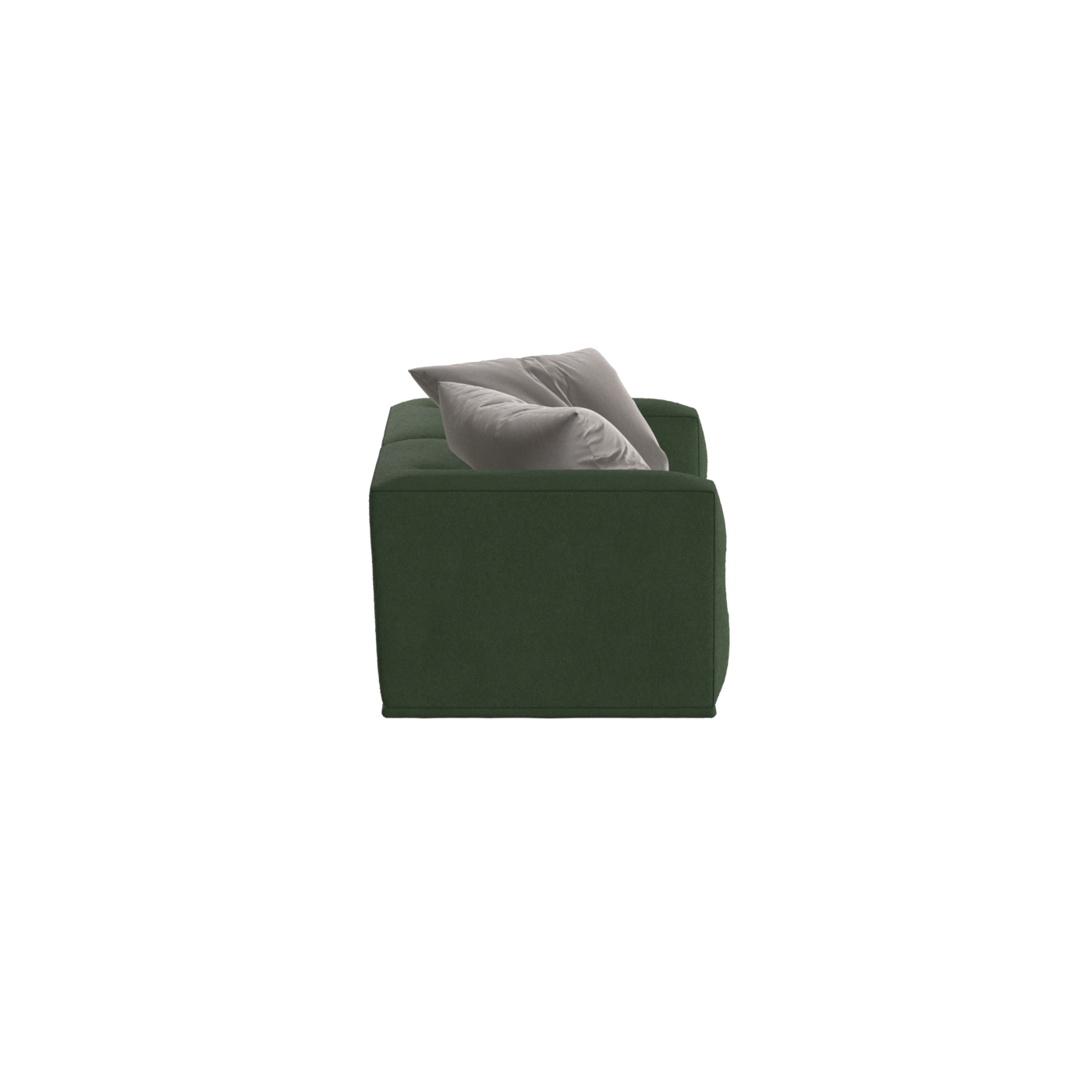 Savile Sofa — Compact Form with Wide Straight Armrests