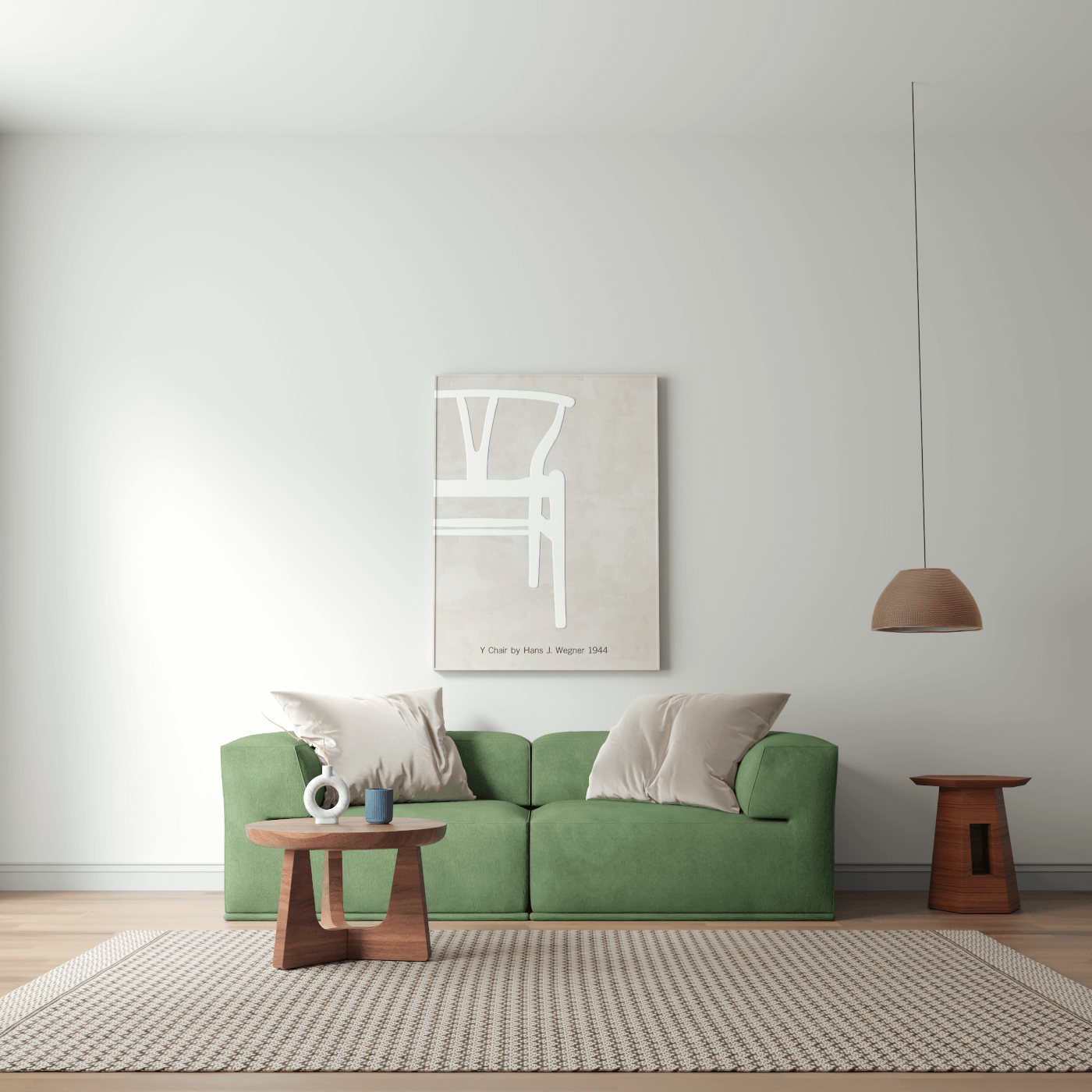 Savile Sofa — Compact Form with Wide Straight Armrests