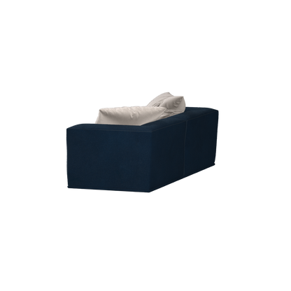 Savile Sofa — Compact Form with Wide Straight Armrests