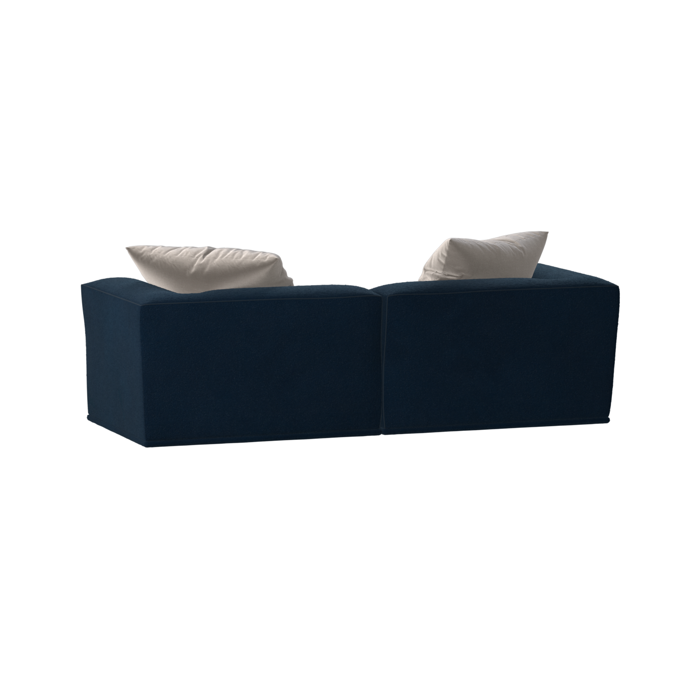 Savile Sofa — Compact Form with Wide Straight Armrests