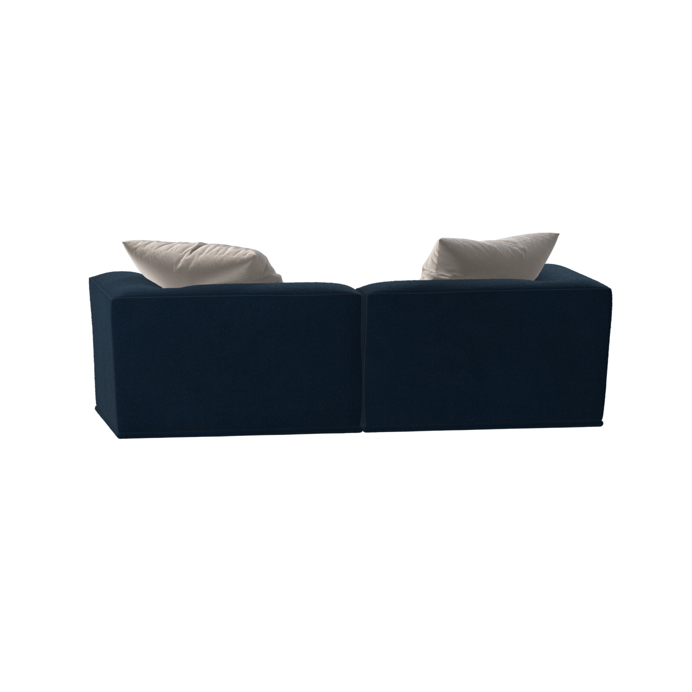Savile Sofa — Compact Form with Wide Straight Armrests