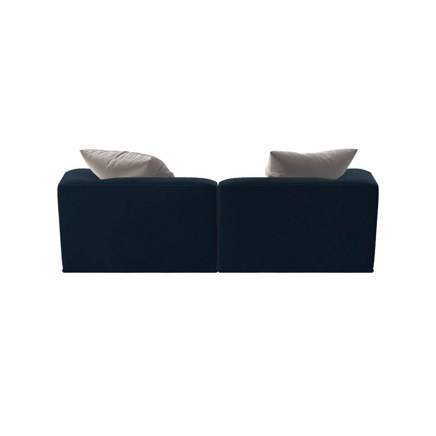 Savile Sofa — Compact Form with Wide Straight Armrests