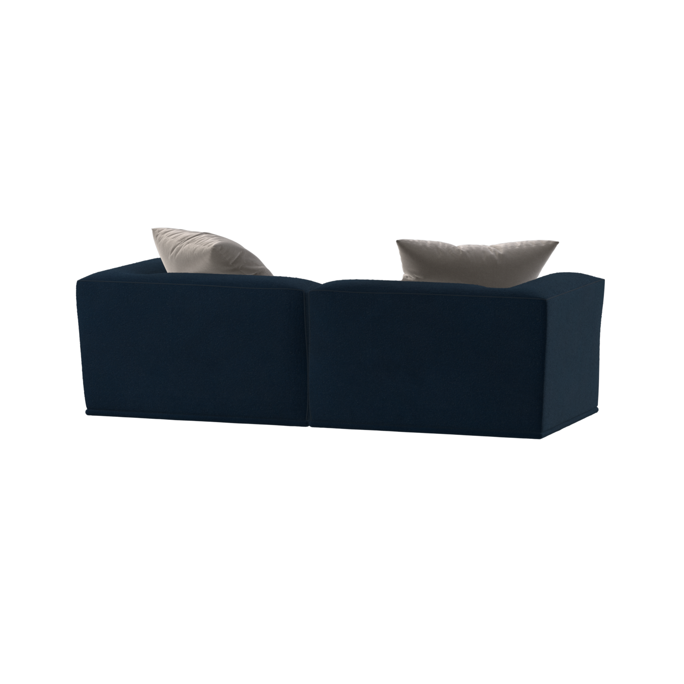 Savile Sofa — Compact Form with Wide Straight Armrests