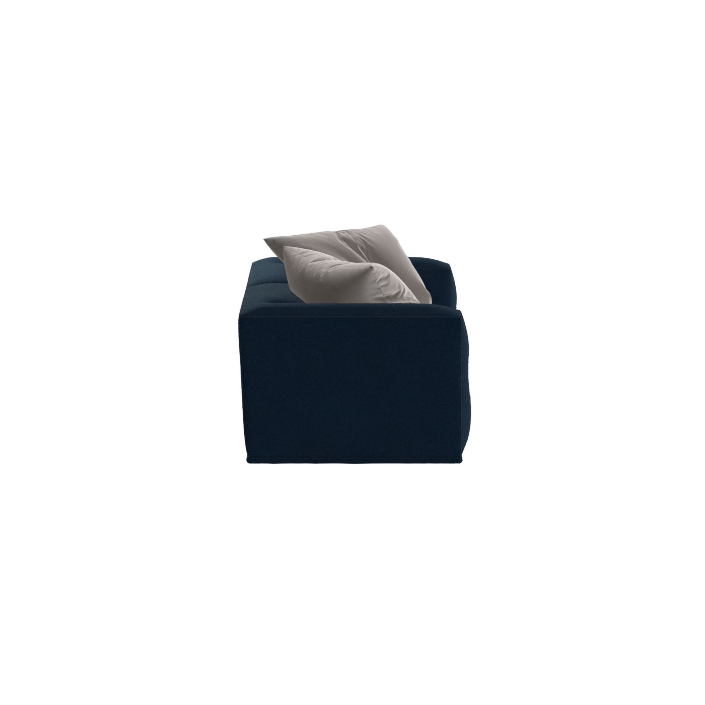 Savile Sofa — Compact Form with Wide Straight Armrests