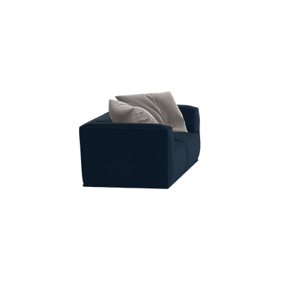 Savile Sofa — Compact Form with Wide Straight Armrests
