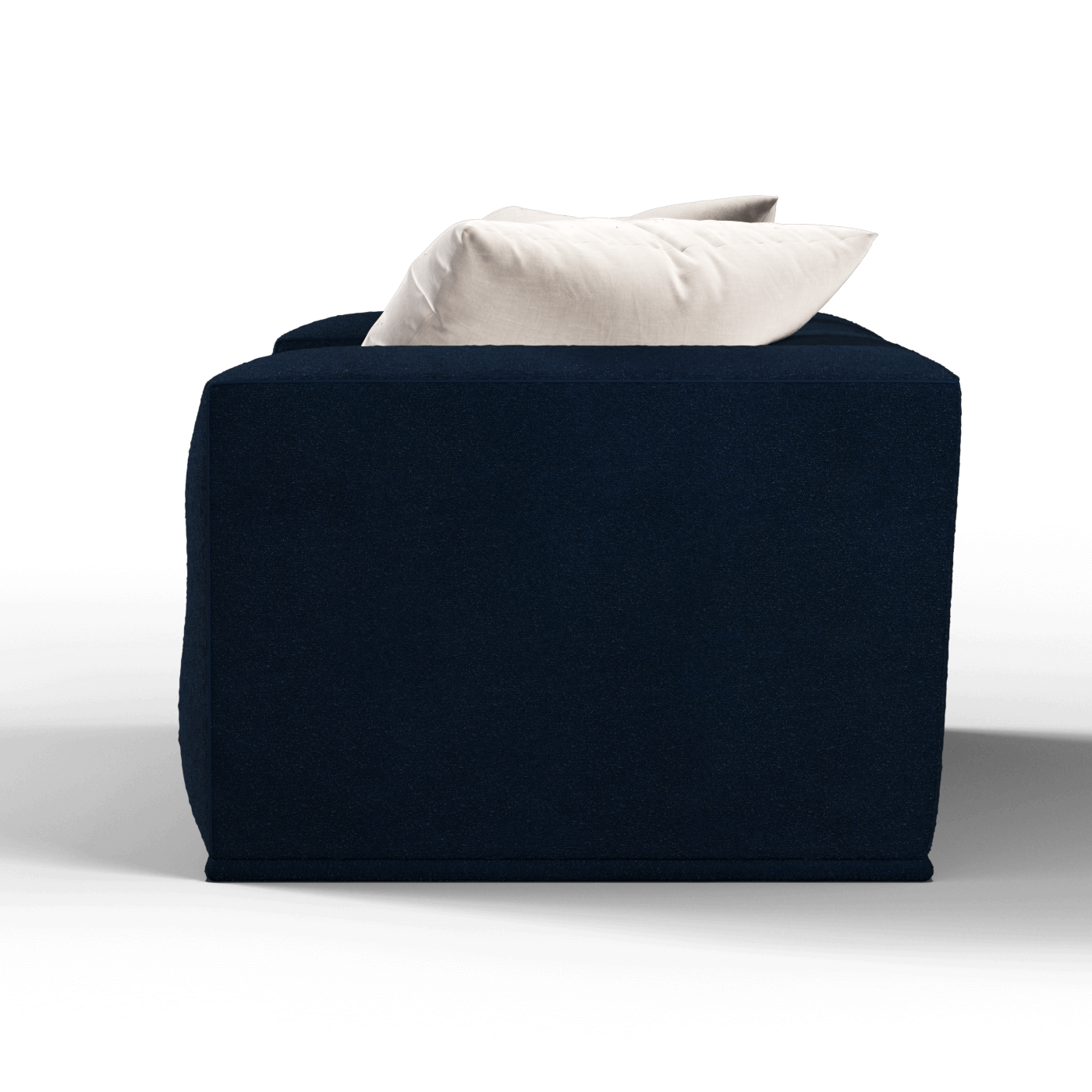 Savile Sofa — Compact Form with Wide Straight Armrests
