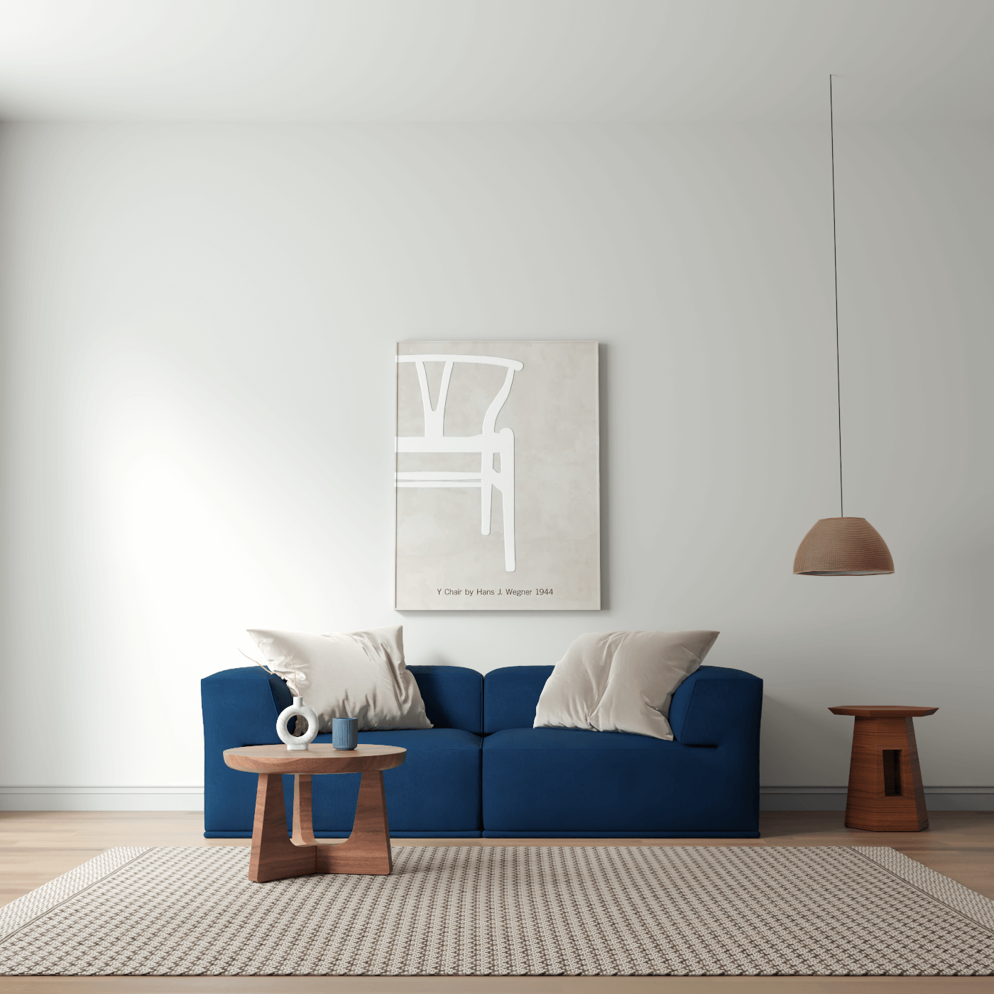 Savile Sofa — Compact Form with Wide Straight Armrests