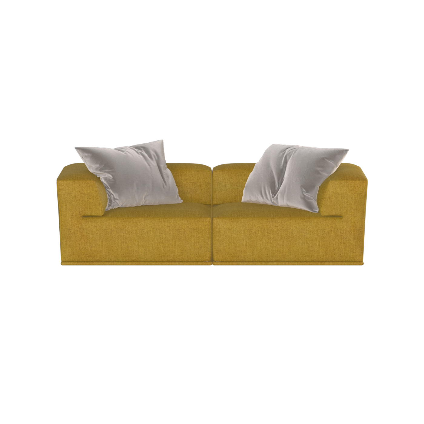 Savile Sofa — Compact Form with Wide Straight Armrests