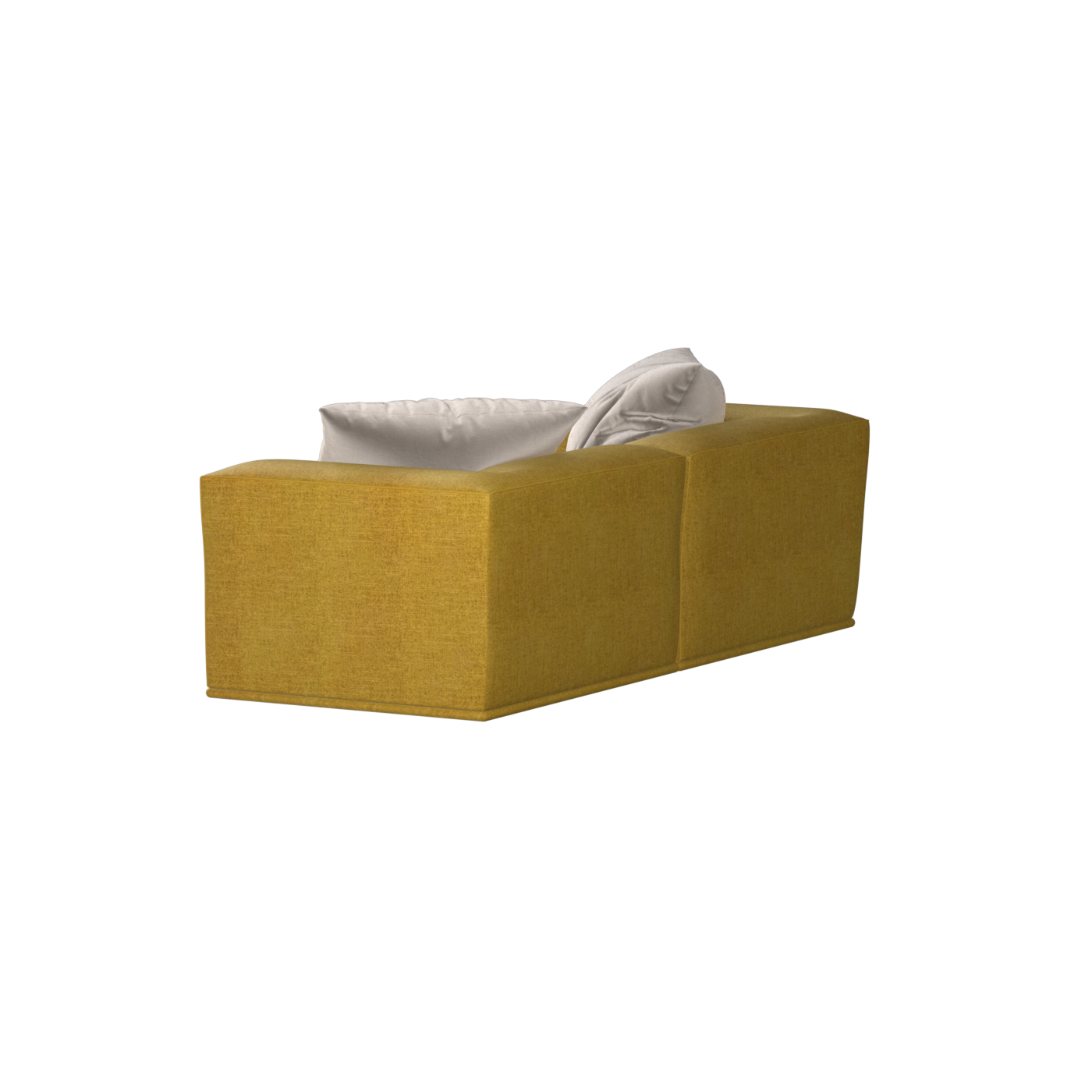 Savile Sofa — Compact Form with Wide Straight Armrests