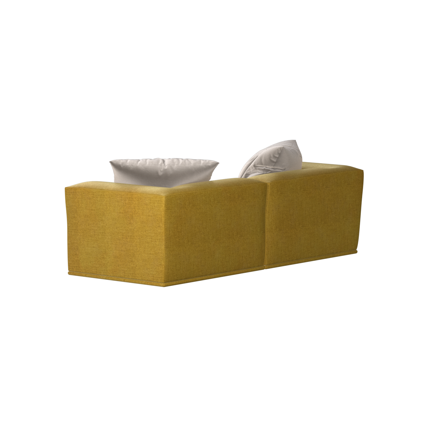 Savile Sofa — Compact Form with Wide Straight Armrests