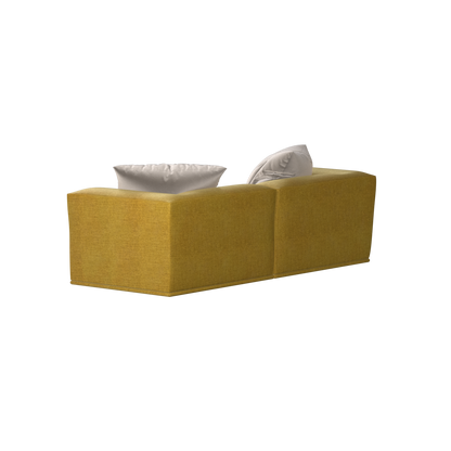 Savile Sofa — Compact Form with Wide Straight Armrests