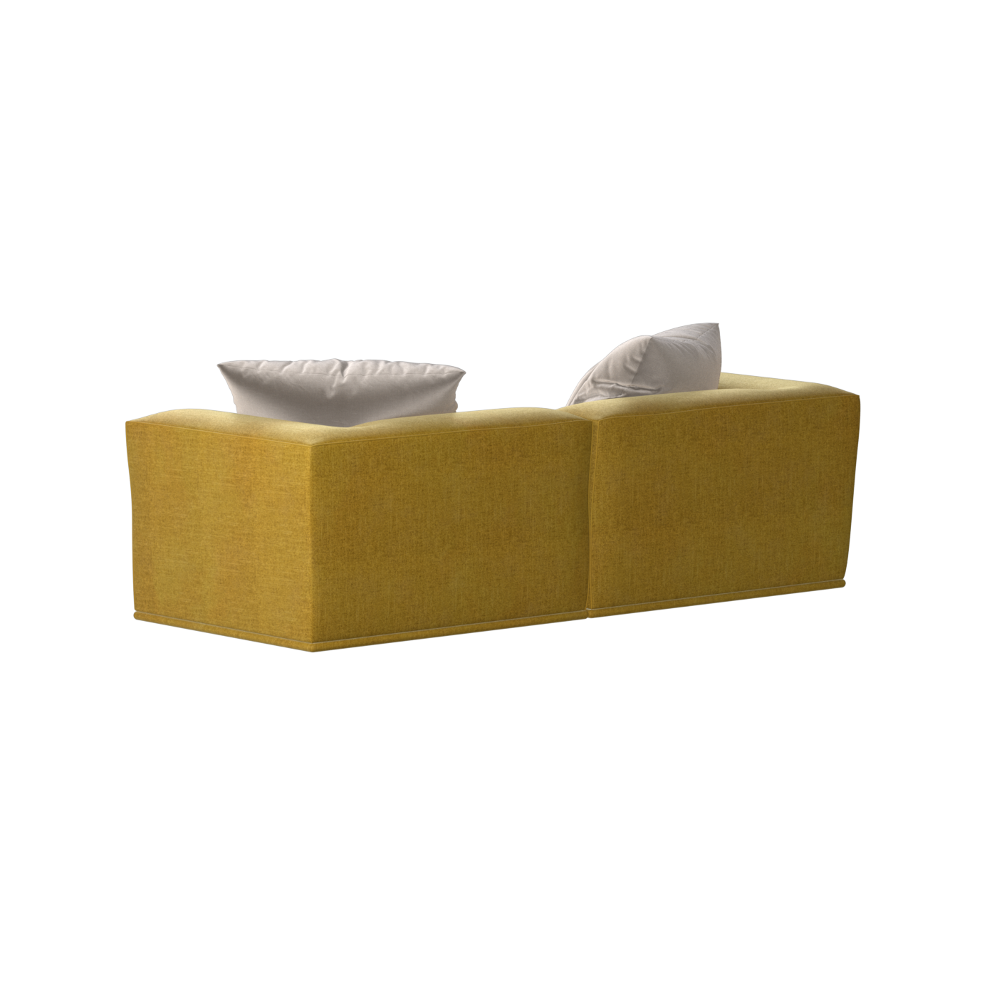 Savile Sofa — Compact Form with Wide Straight Armrests