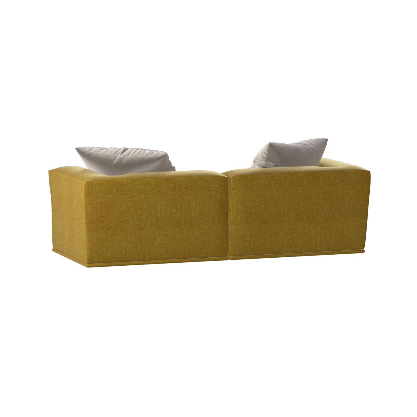 Savile Sofa — Compact Form with Wide Straight Armrests