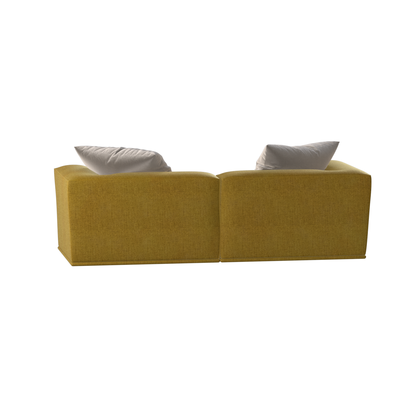 Savile Sofa — Compact Form with Wide Straight Armrests