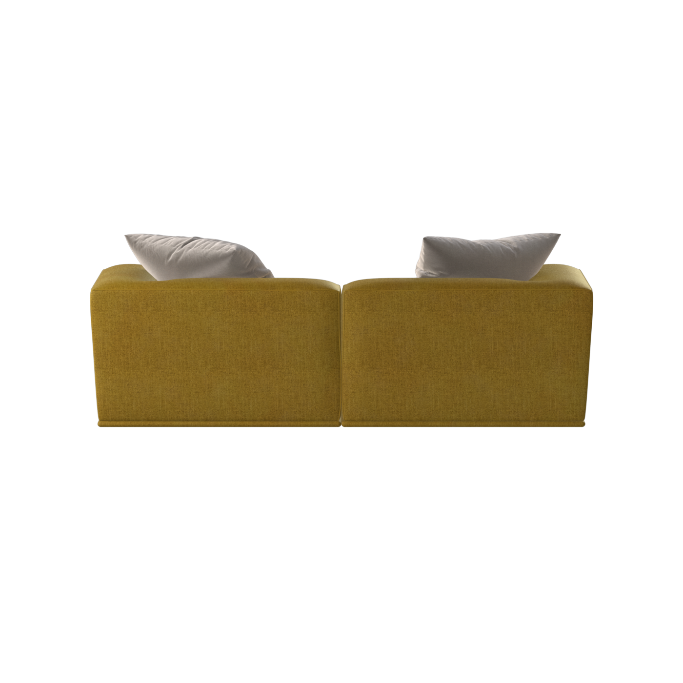 Savile Sofa — Compact Form with Wide Straight Armrests