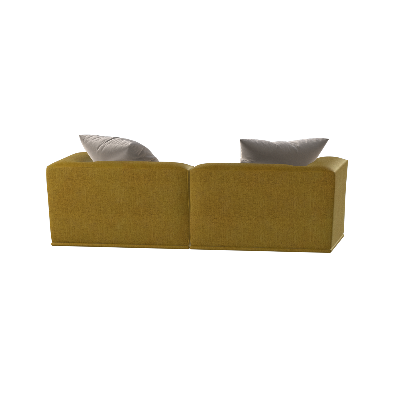 Savile Sofa — Compact Form with Wide Straight Armrests