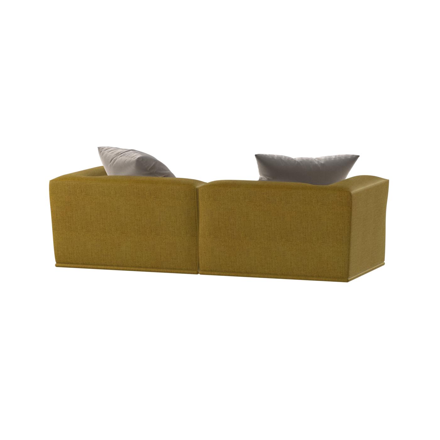 Savile Sofa — Compact Form with Wide Straight Armrests