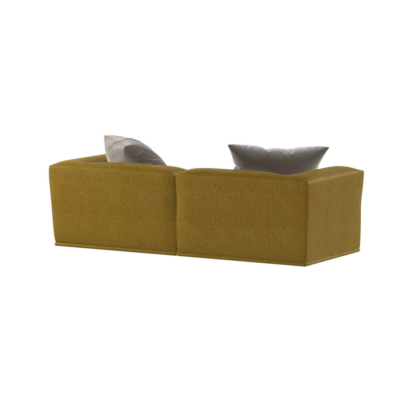Savile Sofa — Compact Form with Wide Straight Armrests