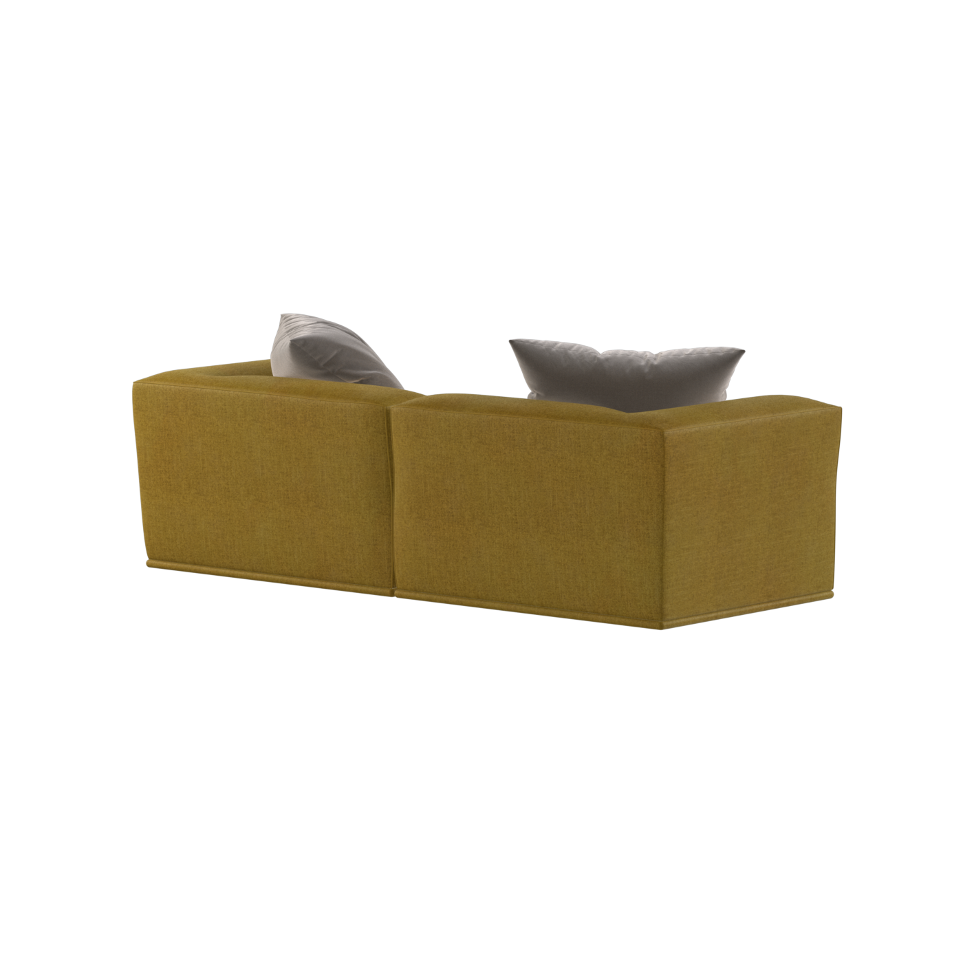Savile Sofa — Compact Form with Wide Straight Armrests