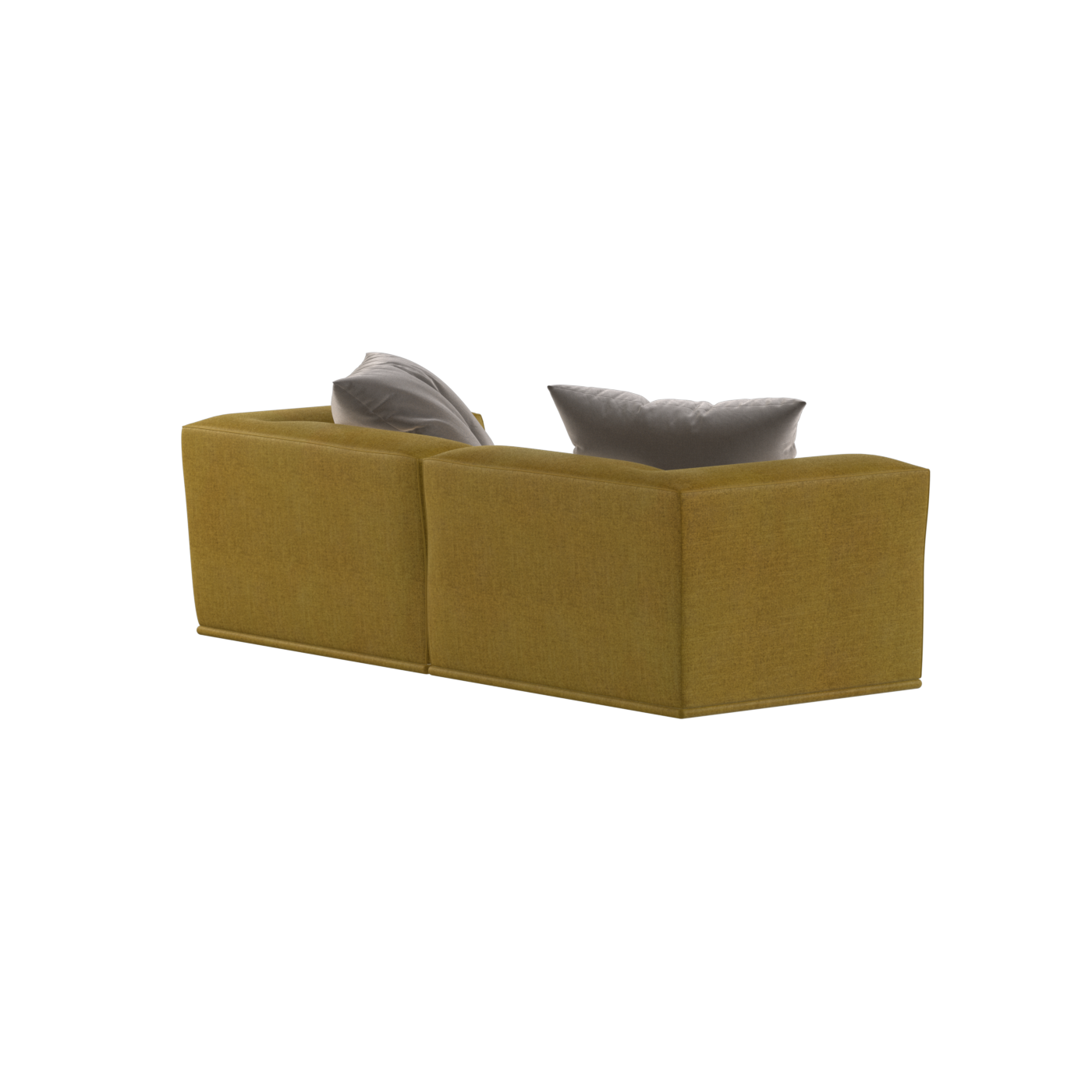 Savile Sofa — Compact Form with Wide Straight Armrests
