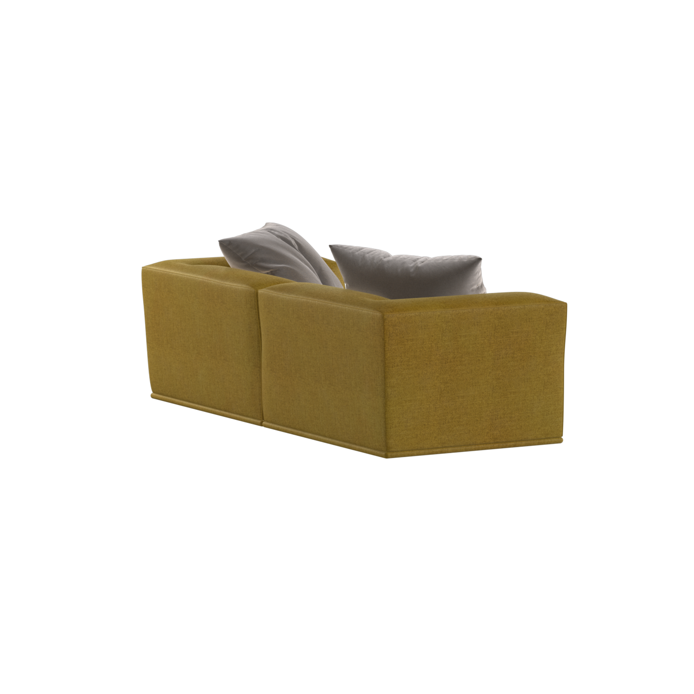Savile Sofa — Compact Form with Wide Straight Armrests