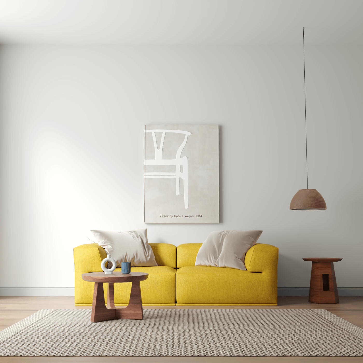 Savile Sofa — Compact Form with Wide Straight Armrests