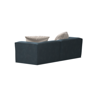 Savile Sofa — Compact Form with Wide Straight Armrests
