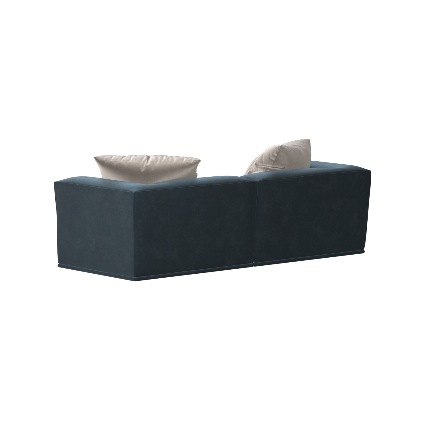 Savile Sofa — Compact Form with Wide Straight Armrests