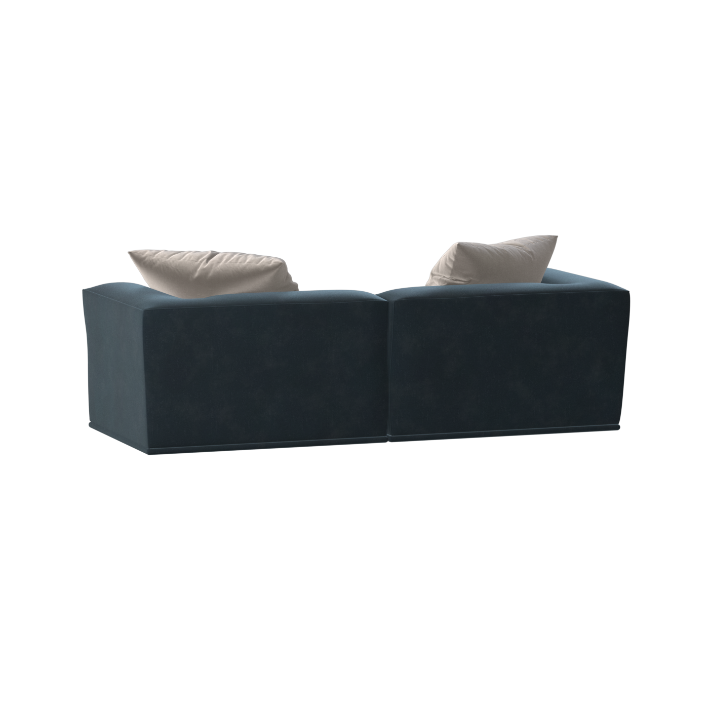 Savile Sofa — Compact Form with Wide Straight Armrests