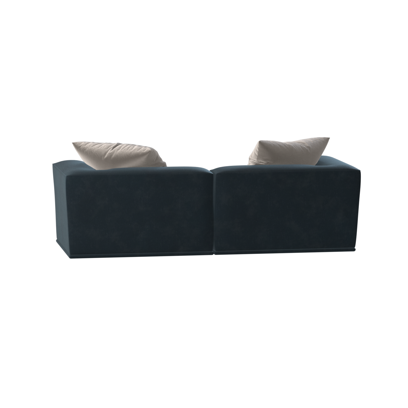 Savile Sofa — Compact Form with Wide Straight Armrests