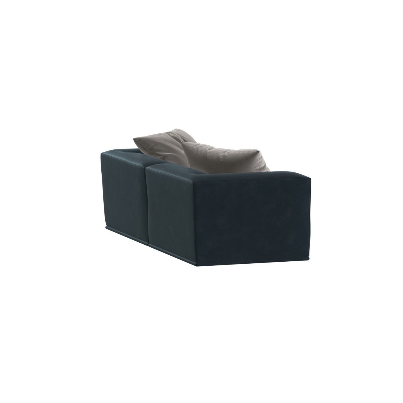 Savile Sofa — Compact Form with Wide Straight Armrests