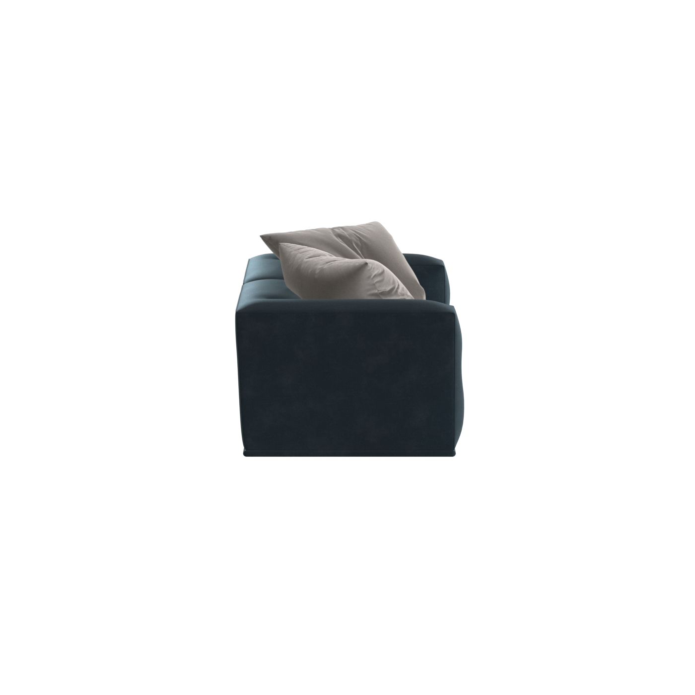 Savile Sofa — Compact Form with Wide Straight Armrests
