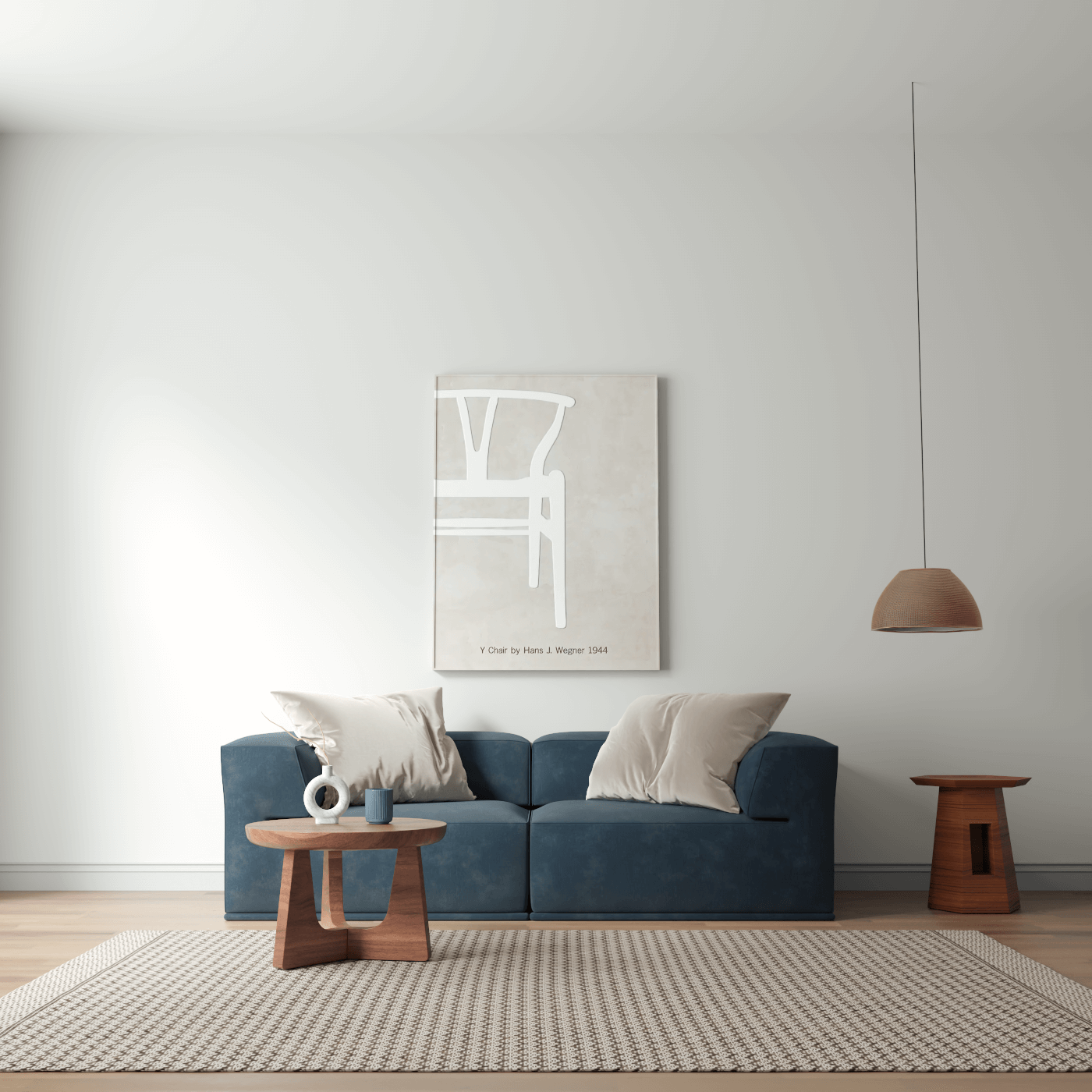 Savile Sofa — Compact Form with Wide Straight Armrests