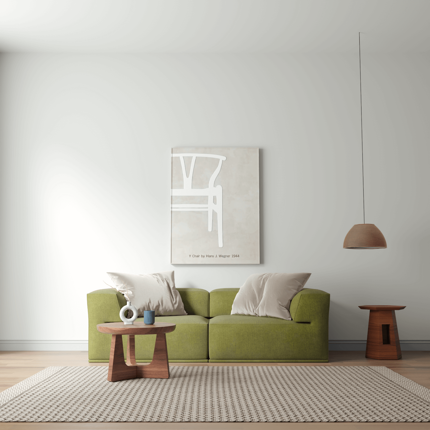 Savile Sofa — Compact Form with Wide Straight Armrests