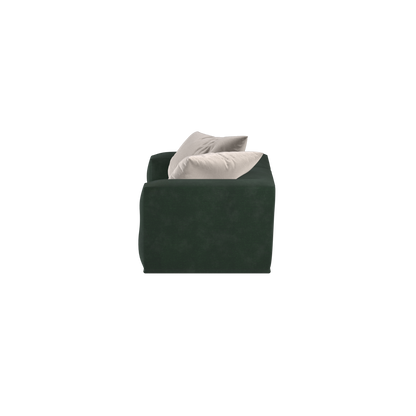Savile Sofa — Compact Form with Wide Straight Armrests