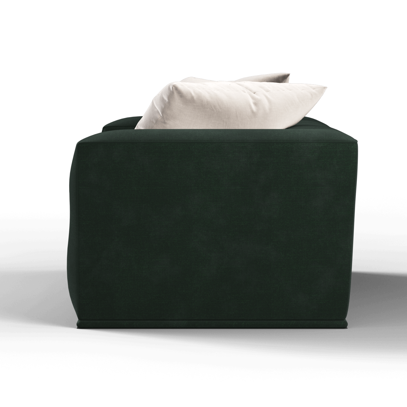 Savile Sofa — Compact Form with Wide Straight Armrests