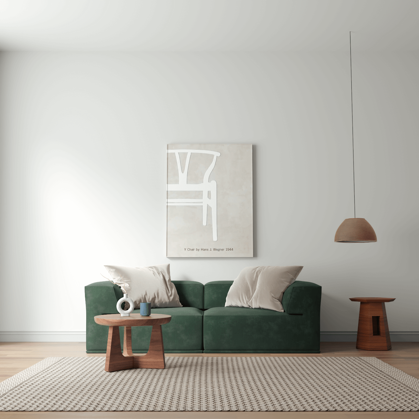 Savile Sofa — Compact Form with Wide Straight Armrests