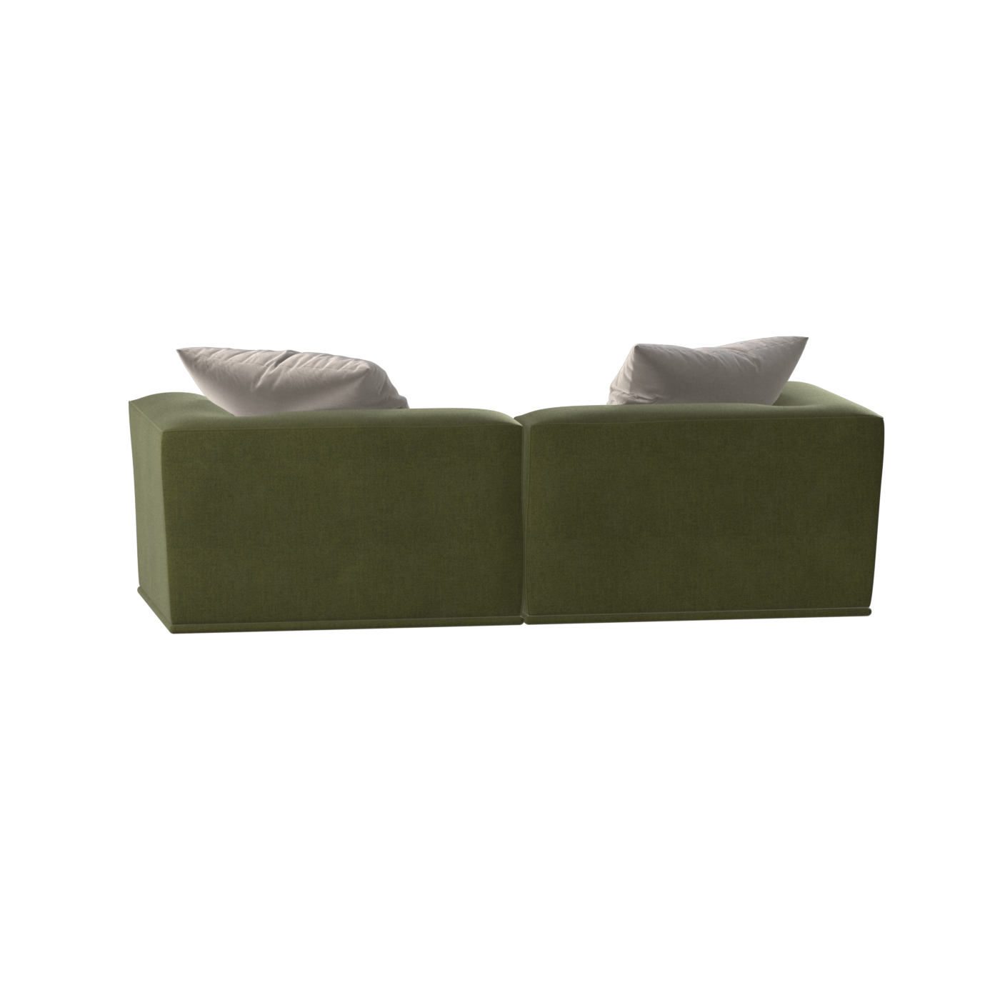 Savile Sofa — Compact Form with Wide Straight Armrests
