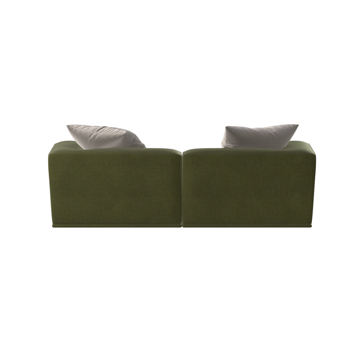 Savile Sofa — Compact Form with Wide Straight Armrests