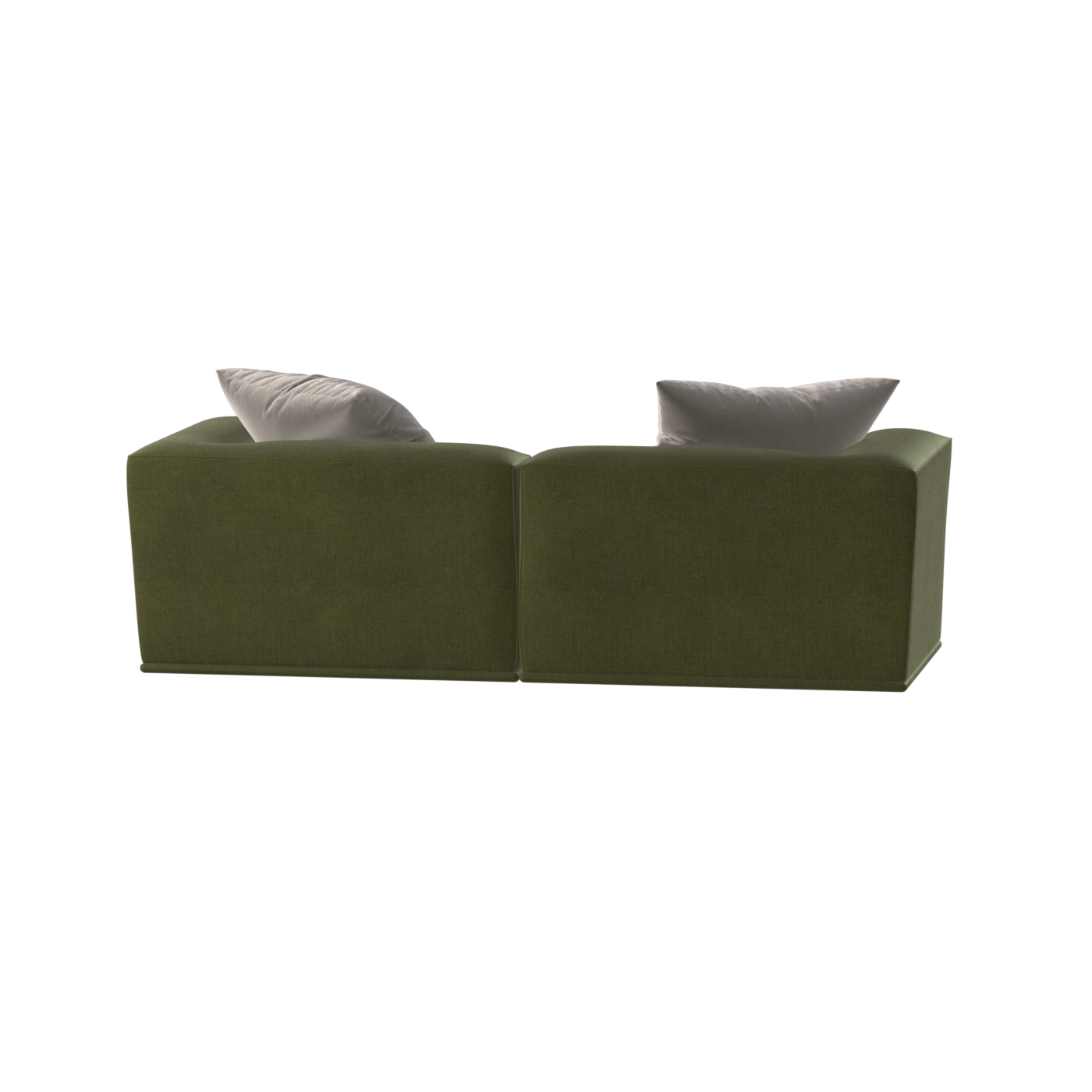 Savile Sofa — Compact Form with Wide Straight Armrests