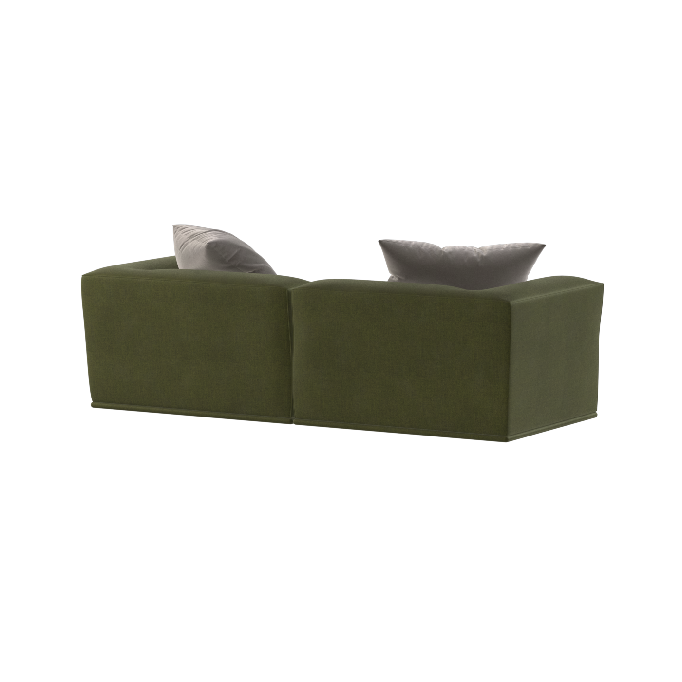 Savile Sofa — Compact Form with Wide Straight Armrests