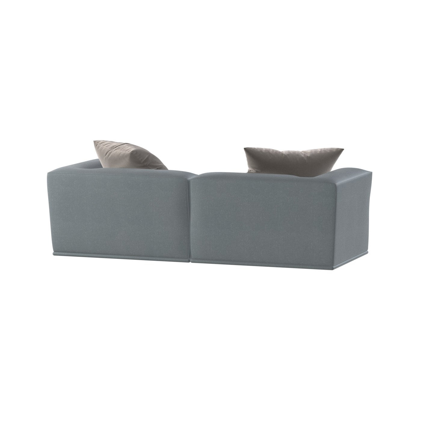 Savile Sofa — Compact Form with Wide Straight Armrests