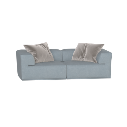 Savile Sofa — Compact Form with Wide Straight Armrests