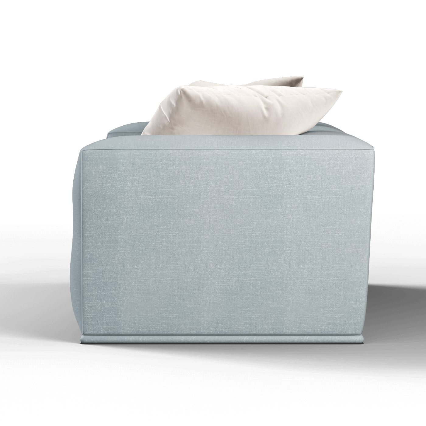 Savile Sofa — Compact Form with Wide Straight Armrests