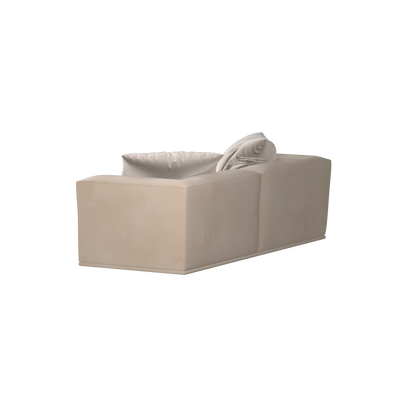 Savile Sofa — Compact Form with Wide Straight Armrests