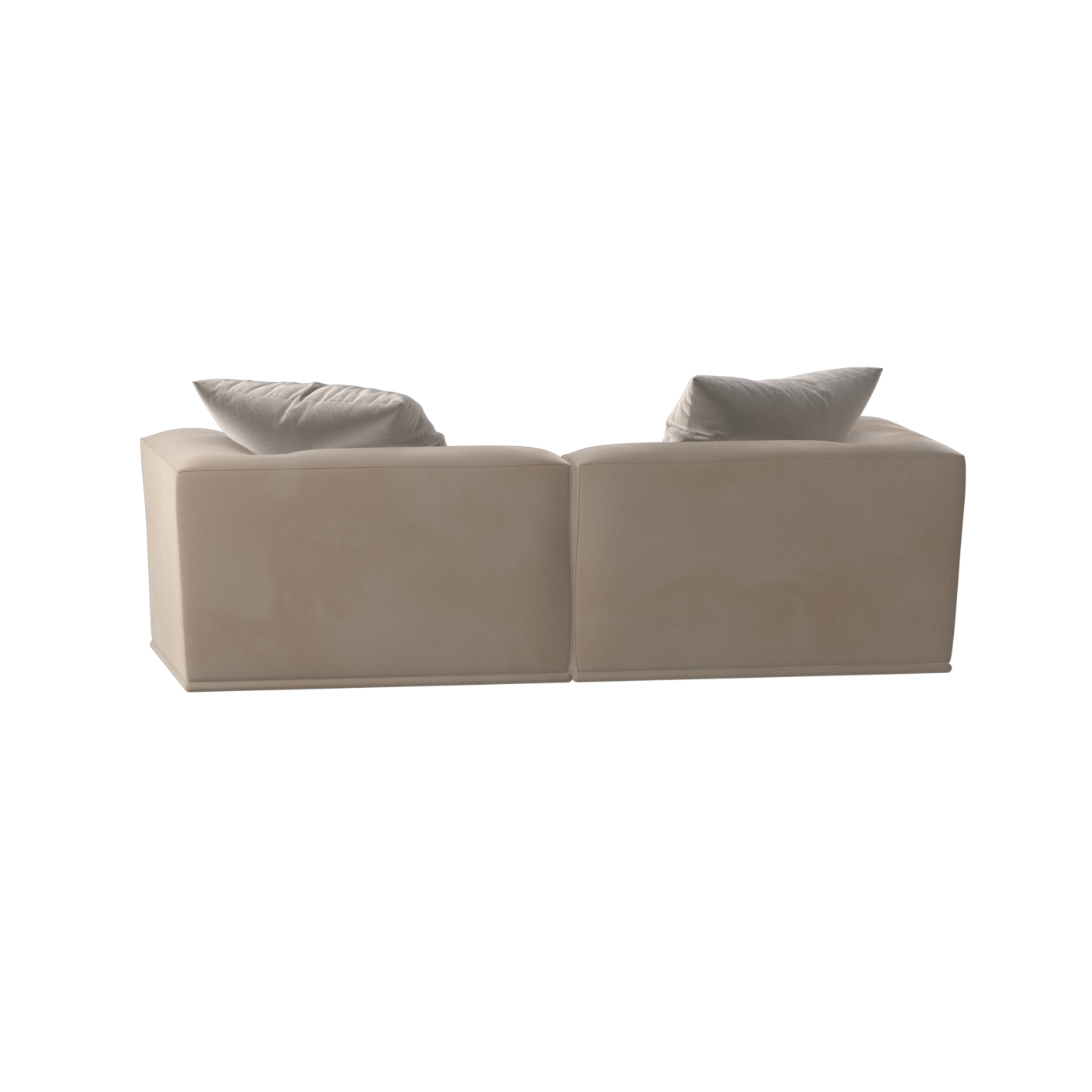 Savile Sofa — Compact Form with Wide Straight Armrests