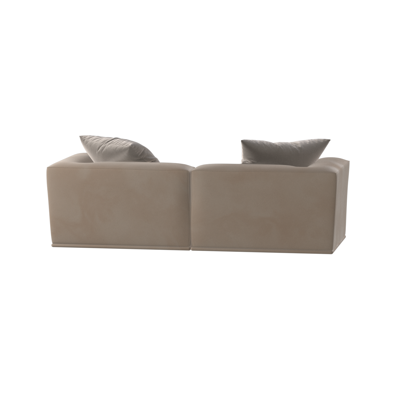 Savile Sofa — Compact Form with Wide Straight Armrests