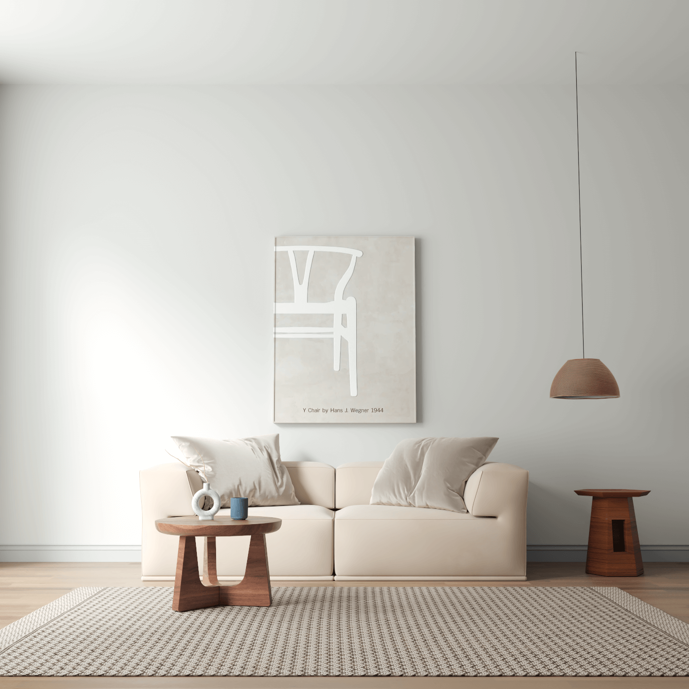 Savile Sofa — Compact Form with Wide Straight Armrests